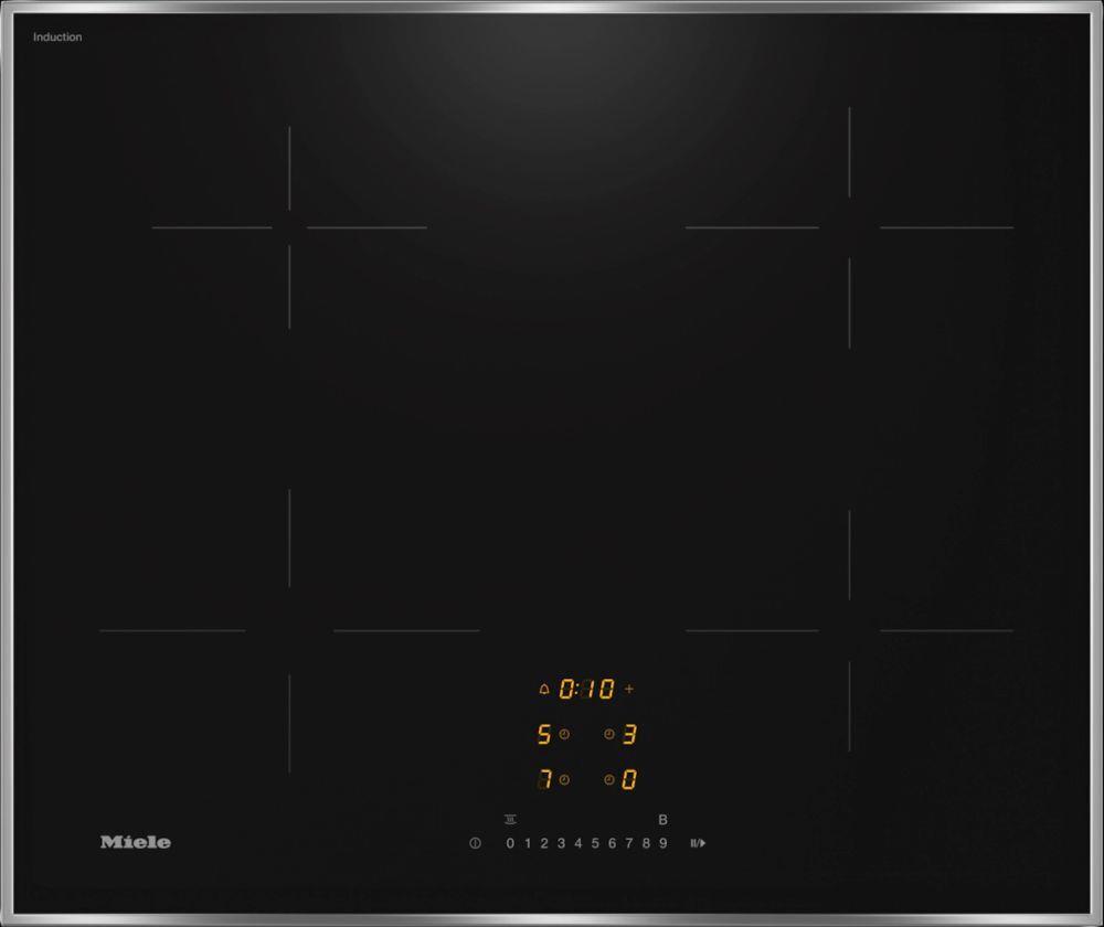 Miele KM 7361 FR Επαγωγική Εστία Αυτόνομη με Λειτουργία Κλειδώματος 60cm Μαύρη