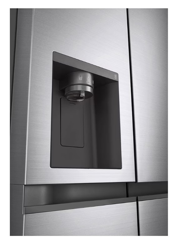 LG Ψυγείο Ντουλάπα GSLV51PZXE Total NoFrost 635Lt Υ179xΠ91.3xΒ73.5εκ. Inox - Image 4