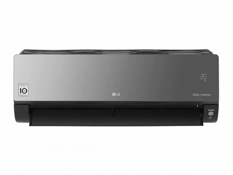 LG Artcool Mirror AC12BK Κλιματιστικό Inverter 12000 BTU A++/A++ με Ιονιστή και WiFi