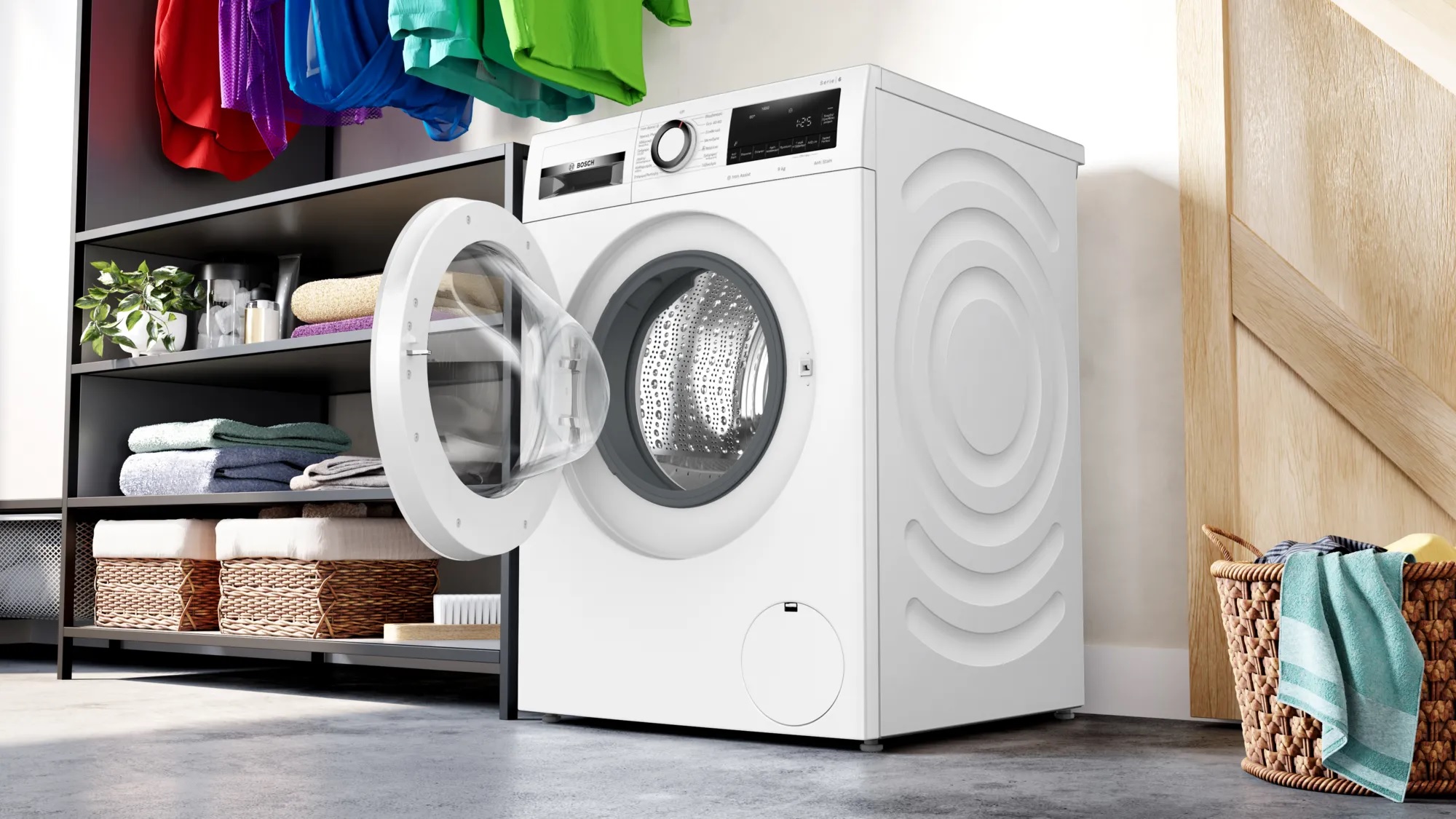 Bosch WGG244ZHGR Πλυντήριο Ρούχων 9kg με Ατμό 1400 Στροφών - Image 3