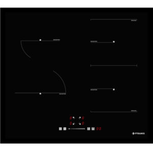 Pyramis PHI62432FMB Αυτόνομη Επαγωγική Εστία 4 Ζωνών 174020130