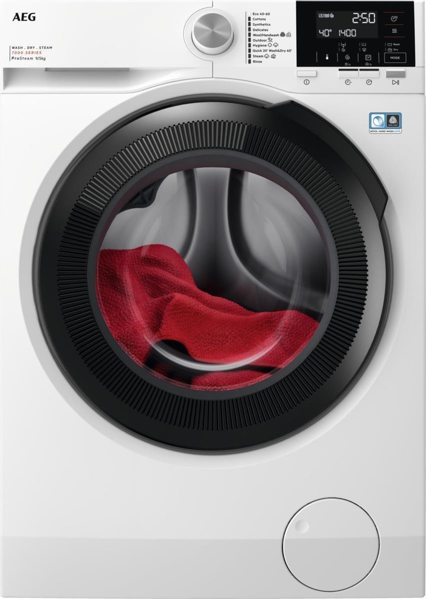 AEG LWR71944B Πλυντήριο-Στεγνωτήριο Ρούχων 9kg/5kg Ατμού 1400 Στροφές