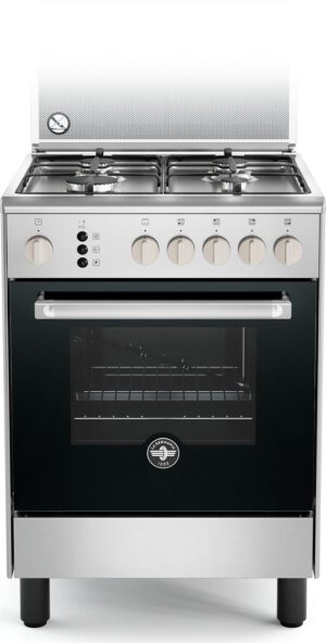 La Germania C6 40 31 E X1 GPL Κουζίνα 65lt με Εστίες Υγραερίου Π60cm Inox 6221127408249