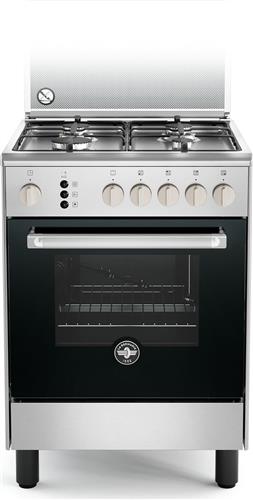 La Germania C6 40 31 E X1 GN Κουζίνα 65lt με Εστίες Φυσικού Αερίου Π60cm Inox