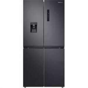 Samsung RF48A401EB4/EF Ψυγείο Ντουλάπα NoFrost Gentle Black Matt E