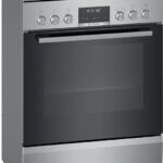 Bosch HKS79U250 Κουζίνα 63lt με Κεραμικές Εστίες Π60cm Inox