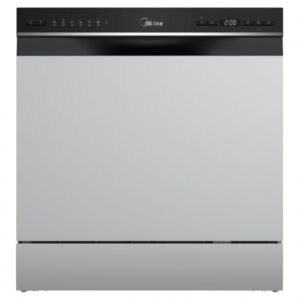 Midea MDWTT0802MS-WF Πλυντήριο Πιάτων Mini Inox F