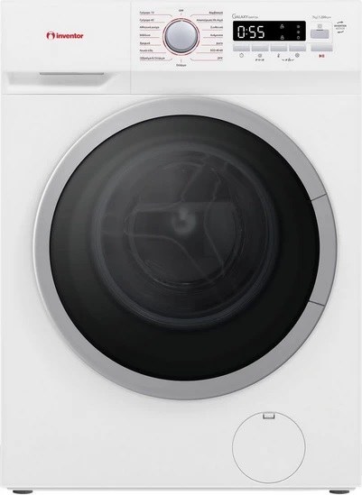 Inventor GX0914A Πλυντήριο ρrούχων ατμού 9kg 1400 Στροφών GX0914A
