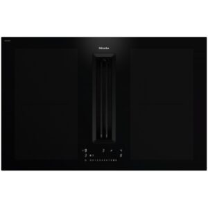 Miele KMDA 7676 FL-A Black Επαγωγική Εστία Αυτόνομη με Απορροφητήρα