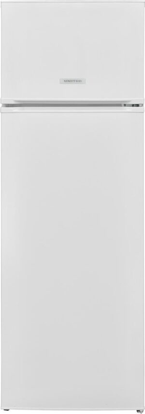 United UDW-5570E Ψυγείο Δίπορτο 243lt Υ160xΠ54xΒ57cm Λευκό