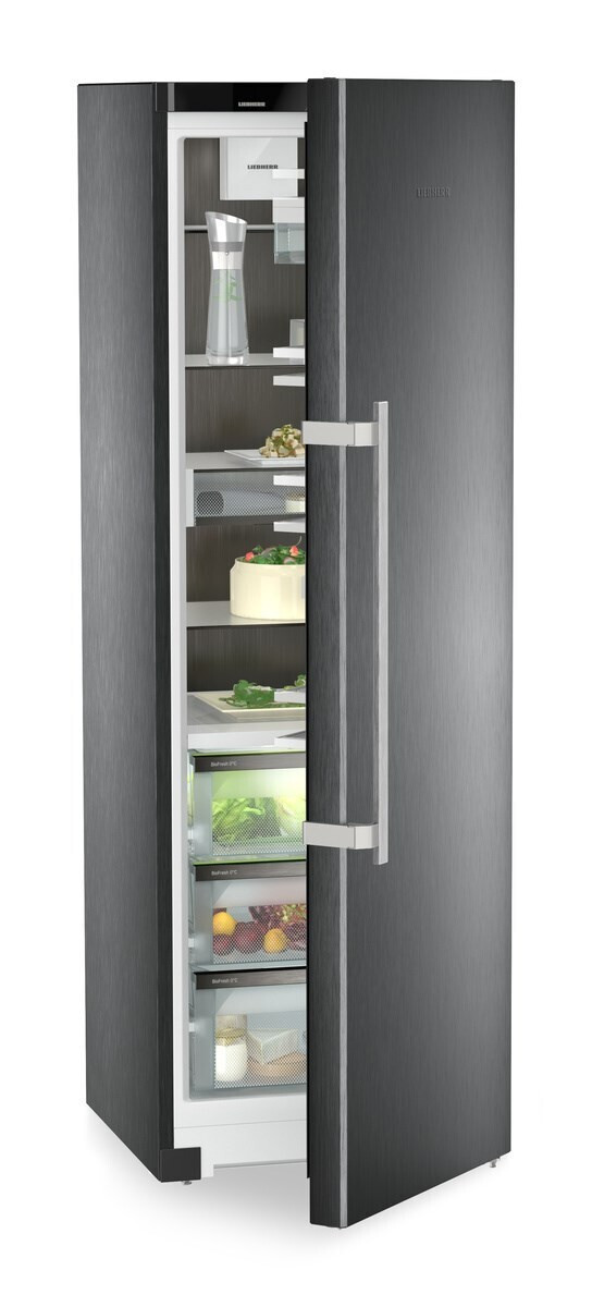 Liebherr RBbsb 525i Prime BioFresh Ψυγείο Συντήρησης Υ185.5xΠ59.7xΒ67.5εκ. BlackSteel