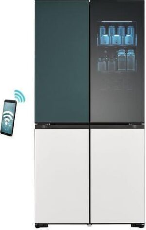 LG GMV960NNME Ψυγείο Ντουλάπα 617lt Full No Frost Υ186.5xΠ91.4xΒ68.7cm