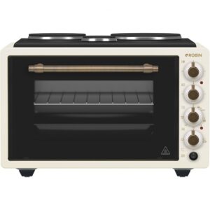 Robin ZK-65 Ηλεκτρικό Φουρνάκι 42lt Μπεζ
