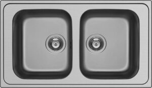 Maidtec Fedra 2B Ένθετος Νεροχύτης Inox Σατινέ Μ86xΠ50cm 107162501