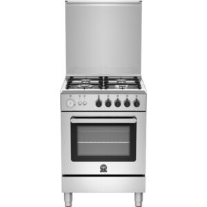 La Germania RI6 4C 81 T C X 4 Εστίες Αερίου & MultiGas Φούρνος Inox