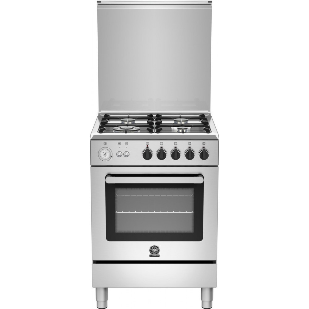 La Germania RI6 4C 81 T C X 4 Εστίες Αερίου & MultiGas Φούρνος Inox