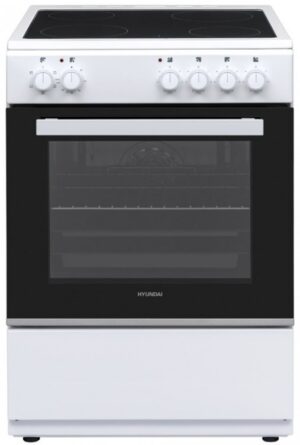 Hyundai HCVC24V-7260VS/W Κεραμική Κουζίνα