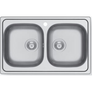 Maidtec Inset 2B Ένθετος Νεροχύτης 79x50cm Inox Σατινέ 101053901