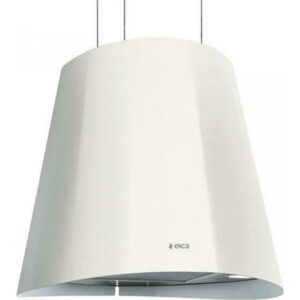 Elica Juno WH/F/50 Απορροφητήρας Νησίδα Ανακύκλωσης 50cm Λευκός PRF0071972D