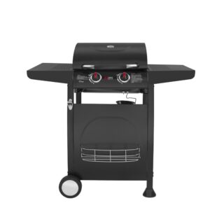 Thermogatz GS GRILL LITE 2 Ψησταριά Υγραερίου Σχάρας με 2 Εστίες, 48x42εκ, 6kW, Mαύρη (03.313.200)