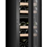 MASTERZEN XPR W20D Ελεύθερος / Εντοιχιζόμενος Διζωνικός Συντηρητής Κρασιών 17 Φιαλών | Μαύρη Πόρτα
