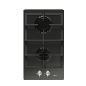 Thermogatz TGS 9430 GL Domino Εστία Αερίου Αυτόνομη 30x52εκ, Mαύρη (04.405.130)