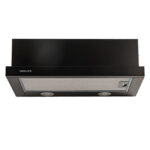 Davoline OMEGA PLUS BLACK 60 Συρόμενος Απορροφητήρας 60cm Μαύρος