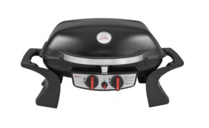 Thermogatz GS GRILL 2 MINI Ψησταριά Υγραερίου Σχάρας 52x39εκ. με 2 Εστίες 5kW Μαύρη (03.313.206)