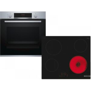 Bosch HBA534ES3 + PKE611BB2E Αυτόνομο Σετ Εντοιχισμού 71lt A+