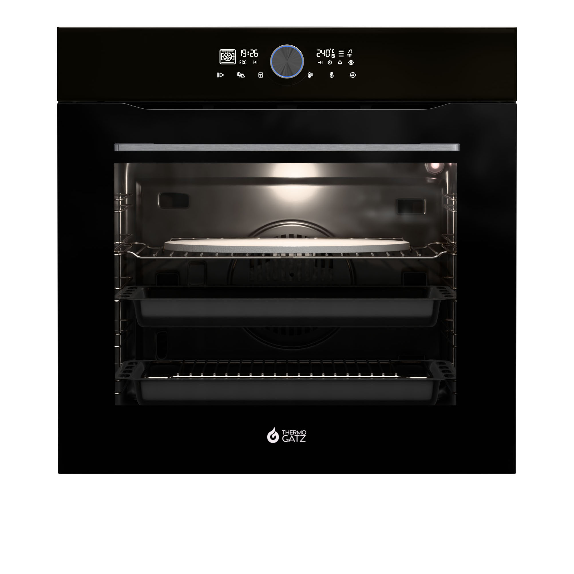 Thermogatz TGC 75411 WIFI Φούρνος άνω Πάγκου 75lt με Wifi Μαύρος (04.405.147)