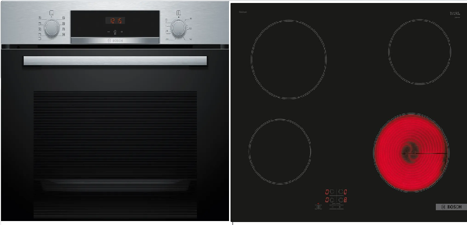 Bosch HBA534ES3 + PKE61RAA2E ΕΝΤΟΙΧΙΖΟΜΕΝΟ ΣΕΤ
