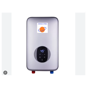 Cronus O'ring K55 Επιτοίχιος Ταχυθερμοσίφωνας Κεντρικός Μονοφασικός 5.5kW Ασημί