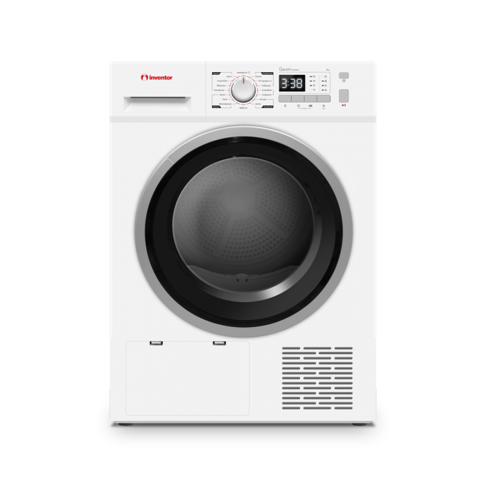 Inventor GXD08HP Στεγνωτήριο Ρούχων 8kg