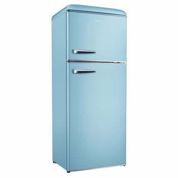 Robin RB-280 Retro Ψυγείο Δίπορτο Light Blue