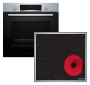 Bosch HBA514BS3 + PKE645BA2E Εντιχοιζομενο σετ (BA51FN03)