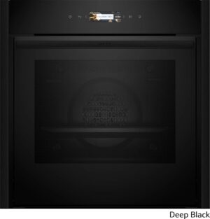 Neff B59CR31Y0 + Z9060DY0 Deep Black Φούρνος Άνω Πάγκου