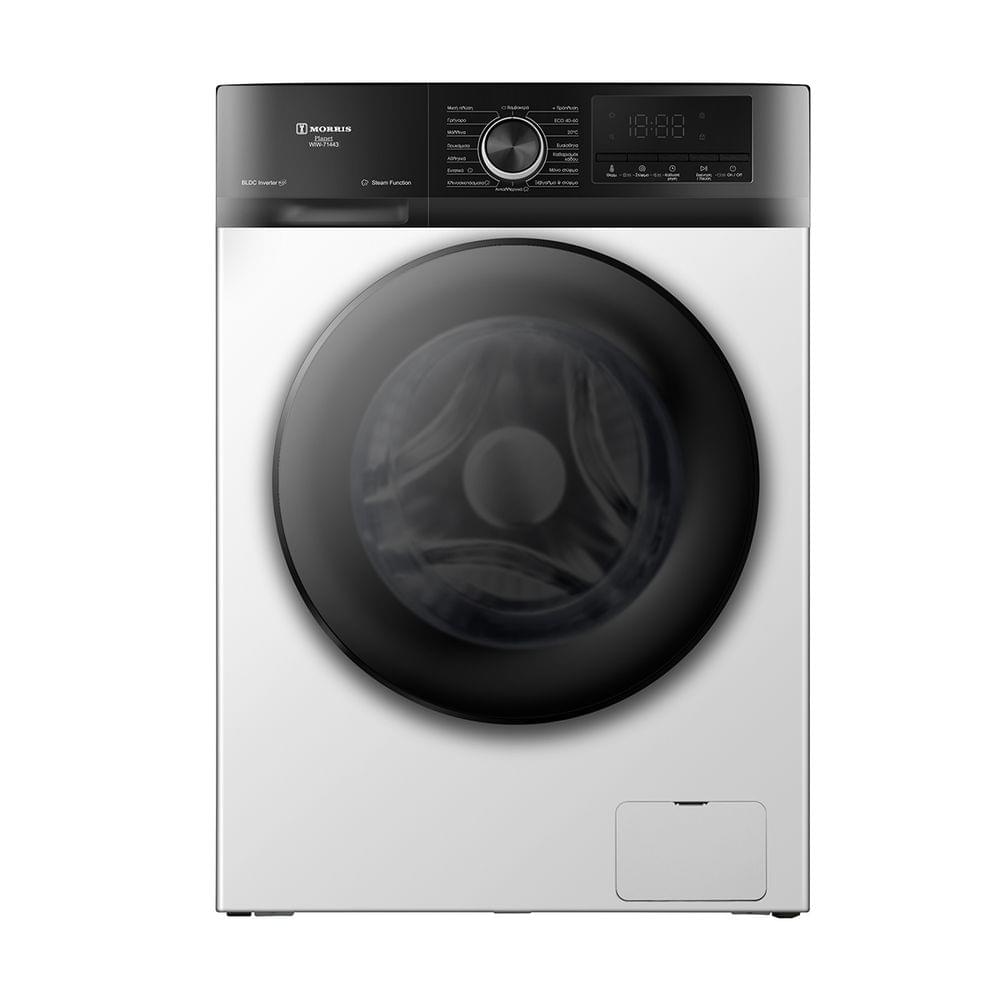 Morris WIW-71443 Πλυντήριο Ρούχων Planet Series με Ατμό 7kg 1400 Στροφών