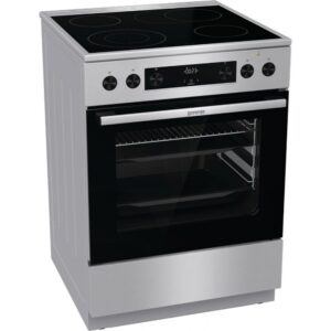 Gorenje GECS6C70XPA Κεραμική Κουζίνα 71lt Inox