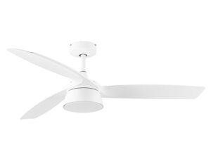 Lucci Air Bronx White Ανεμιστήρας Οροφής 132cm με Φως και Τηλεχειριστήριο Λευκός 80513073