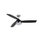Lucci Air Bronx Ανεμιστήρας Οροφής 132cm με Φως και Τηλεχειριστήριο Μαύρος 80513072