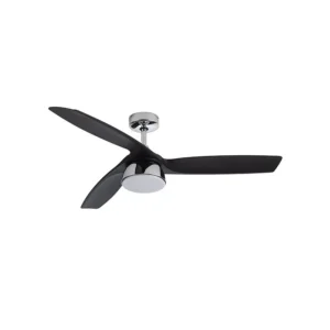 Lucci Air Bronx Ανεμιστήρας Οροφής 132cm με Φως και Τηλεχειριστήριο Μαύρος 80513072