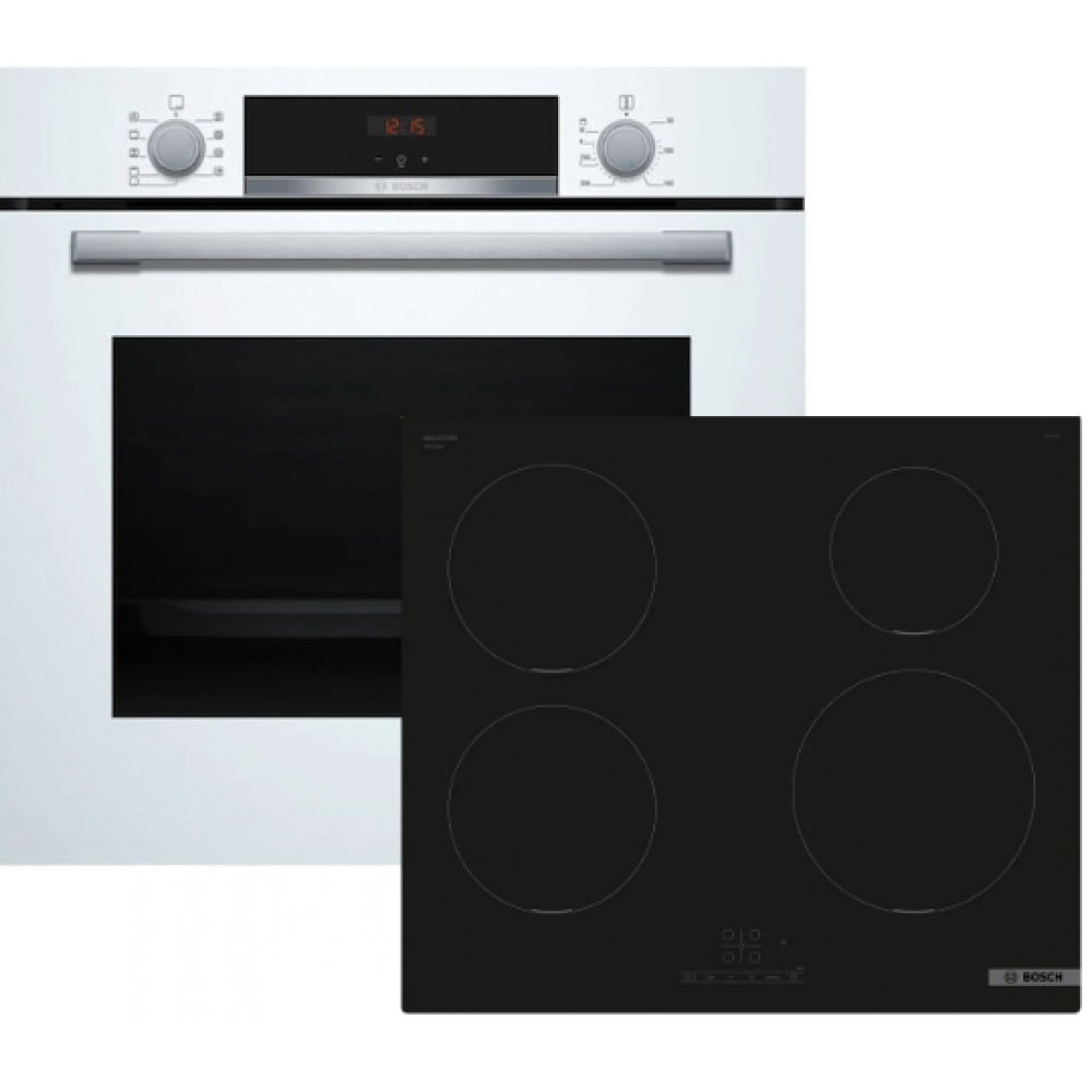 Bosch HBA534BW3 + PUG611AA5E Σετ Εντοιχισμού