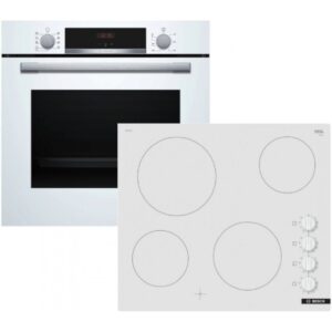 Bosch HBA534BW3 + PKE612CA2E Σετ Εντοιχισμού