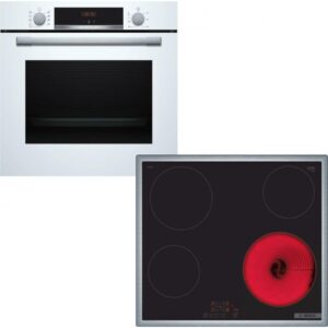 Bosch HBA534BW3 + PKE645BB2E Σετ Εντοιχισμού