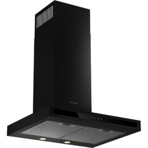 Davoline SQUARE BL 60 Απορροφητήρας Καμινάδα 60cm Μαύρος
