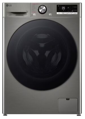 LG F4R7009TSSB Πλυντήριο Ρούχων 9kg 1400 Στροφών Ασημί