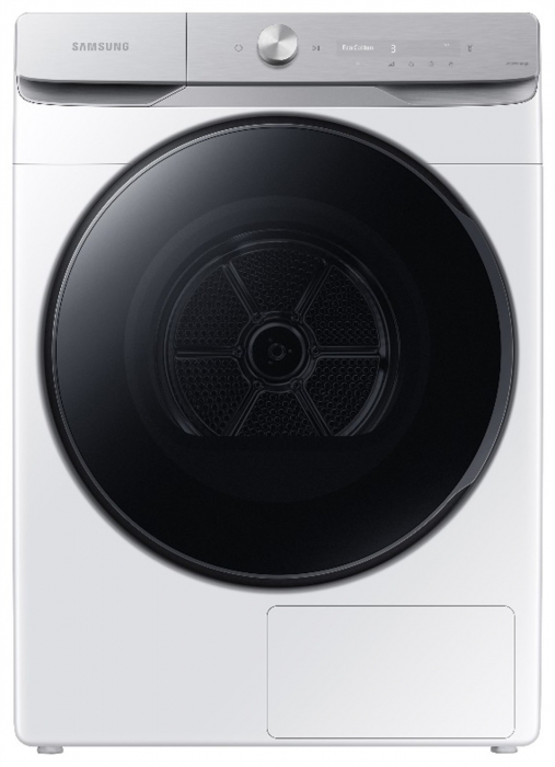 Samsung DV16DG8600BWU4 White Στεγνωτήριο Ρούχων 16kg