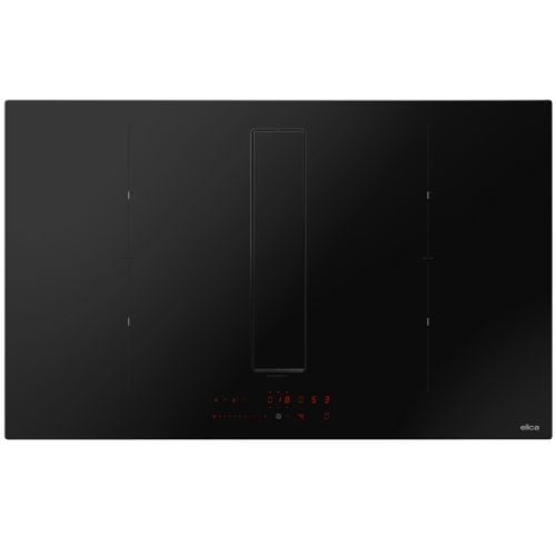 Elica Nikolatesla Fit xl Raw PRF0202499 Εστία απορρόφησης 83cm σε μαύρο ματ γυαλί