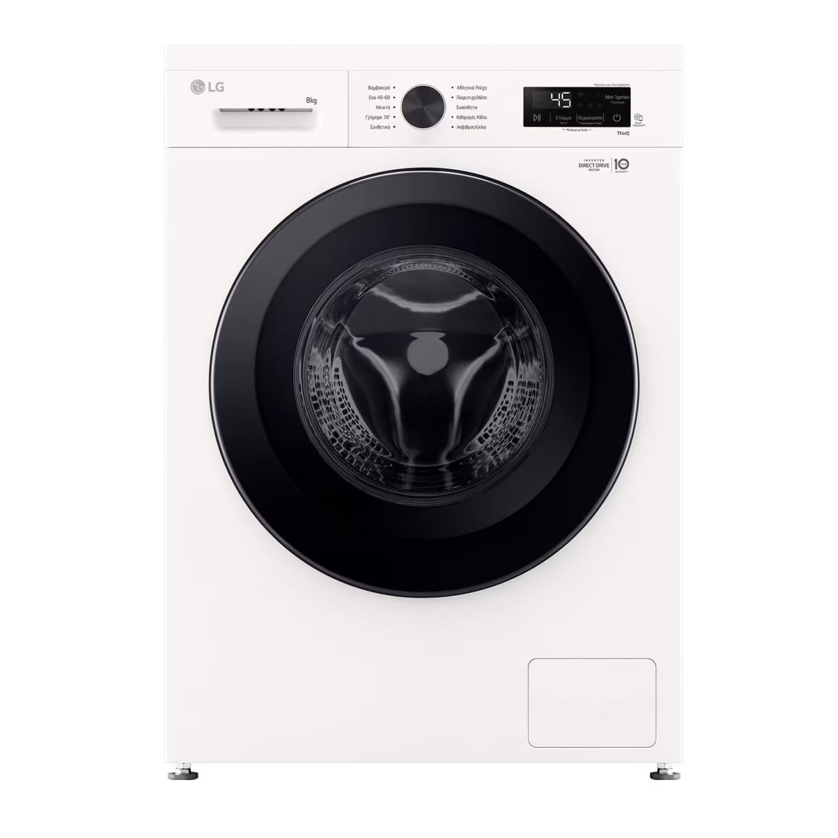 LG F4X1008NWK Πλυντήριο Ρούχων 8kg με Ατμό 1400 Στροφών