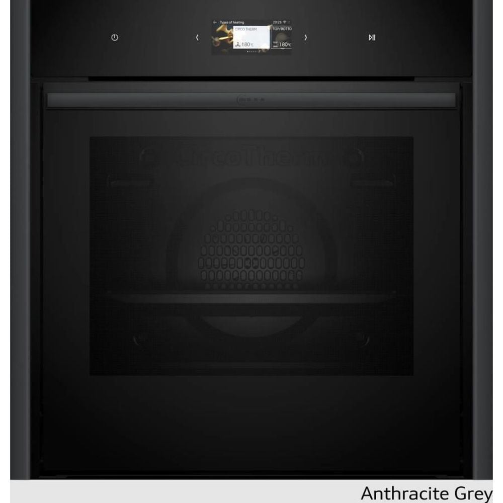 Neff B69CS7MY0 Anthracite Grey Φούρνος άνω Πάγκου